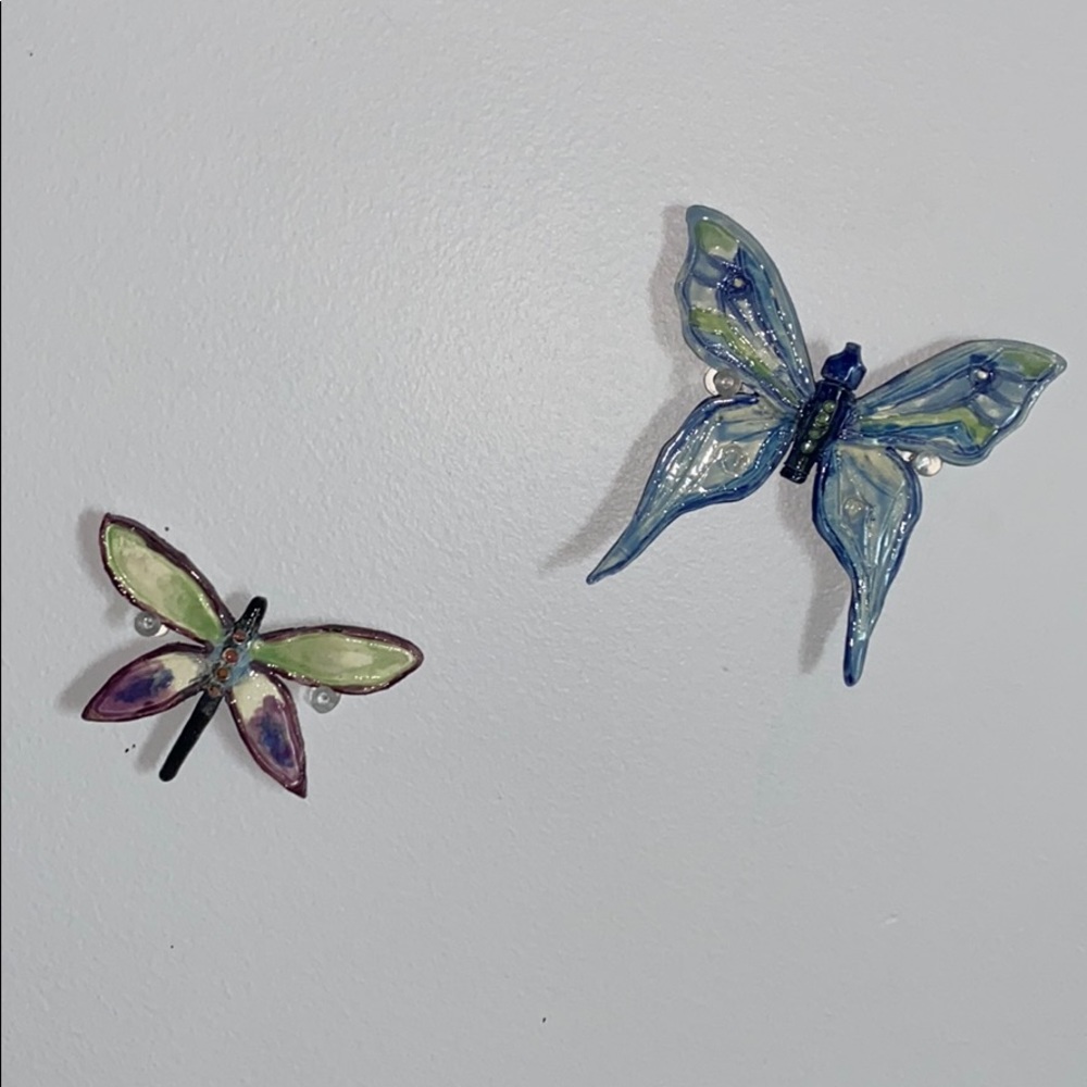 Mini Purple Crescent stonegold* hanging butterfly